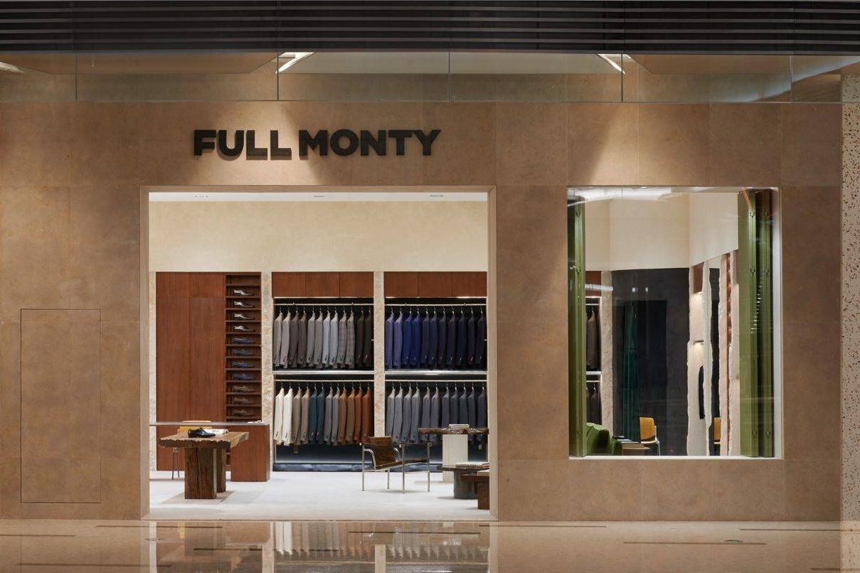 男装FULL MONTY品牌店，沉稳、优雅